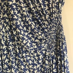 Anthropologie Dresses - 🐦 Anthropologie Bird Dress Large Blue Anthropologie Dresses - 🐦 Anthropologie Bird Dress Large Blue